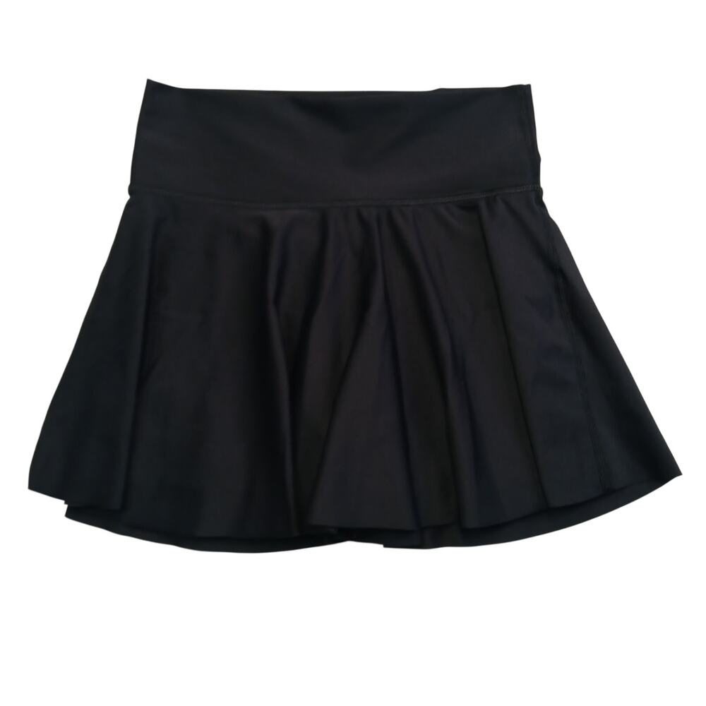 Old Navy Womens Powersoft Athletic Tennis Skirt Shorts Black Size XL